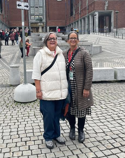 Dr. Nicole Ives and Professor Wanda Gariel(Canada) 2025 Oslo, Norway