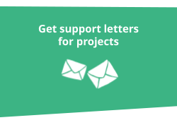 Get support letters for projects