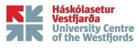 UWestfjords logo