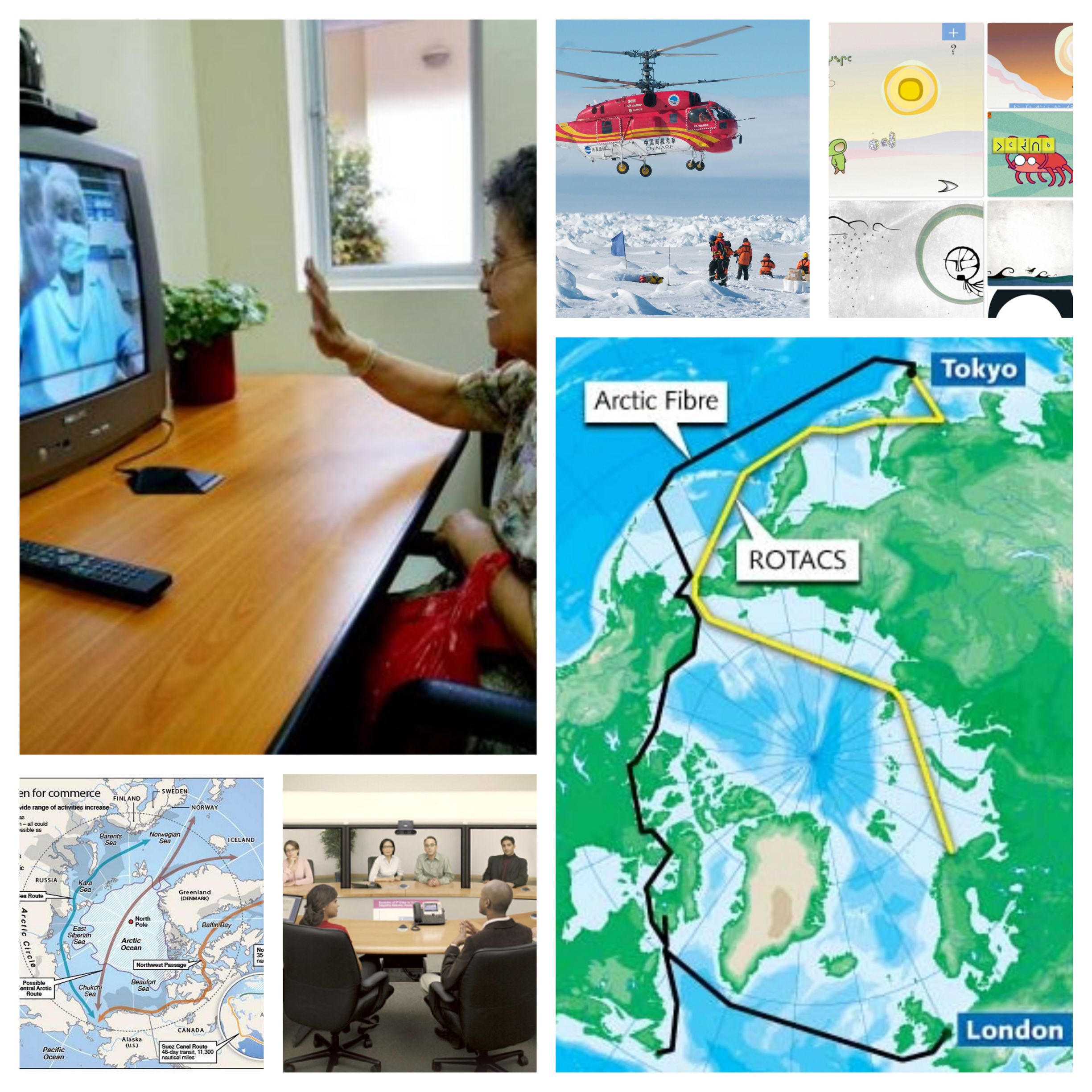 Arctic Telecomm_Collage
