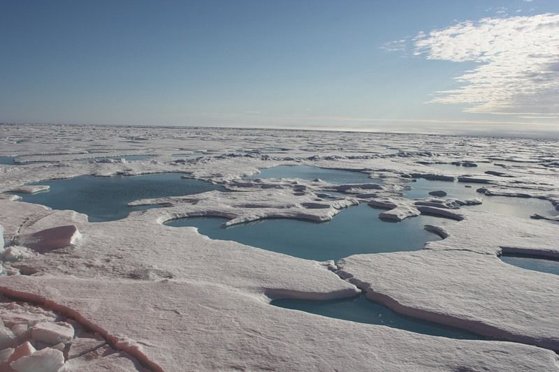 Olympic Torch Relay ice