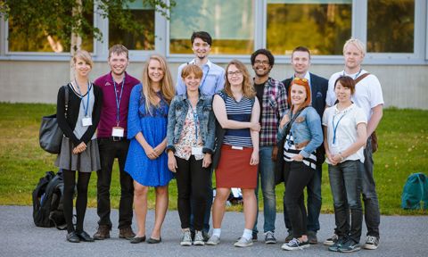 Participants of the 2015 Students' Forum at Umeå University