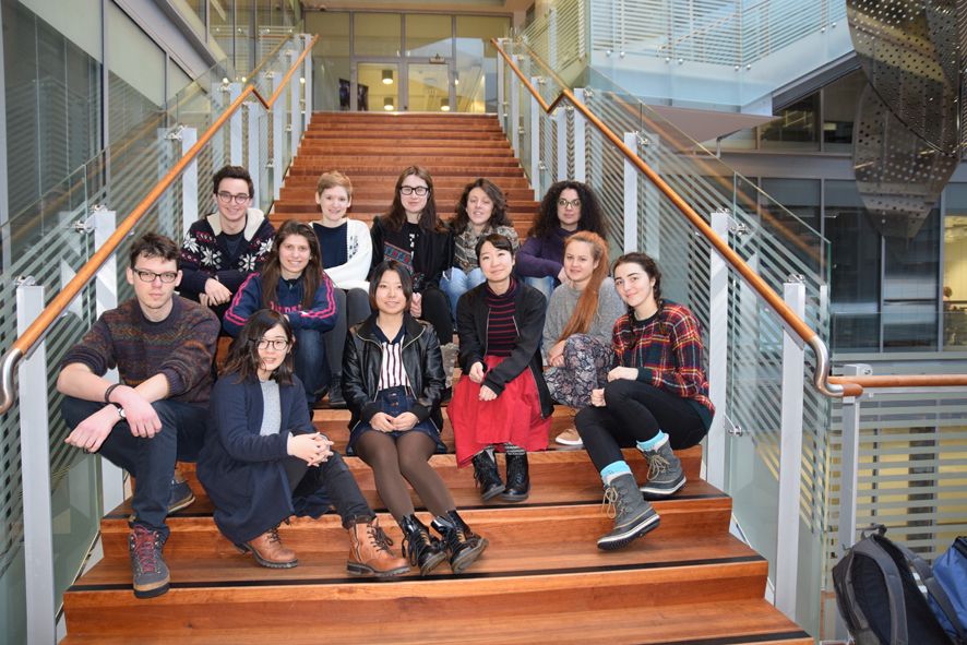 Exchange students of the Faculty of Art and Design, University of Lapland 