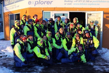 In Svolvaer, Norway with the Emerging Leaders Group en route to Tromso to attend the Arctic Frontiers conference on the theme Industry and Environment