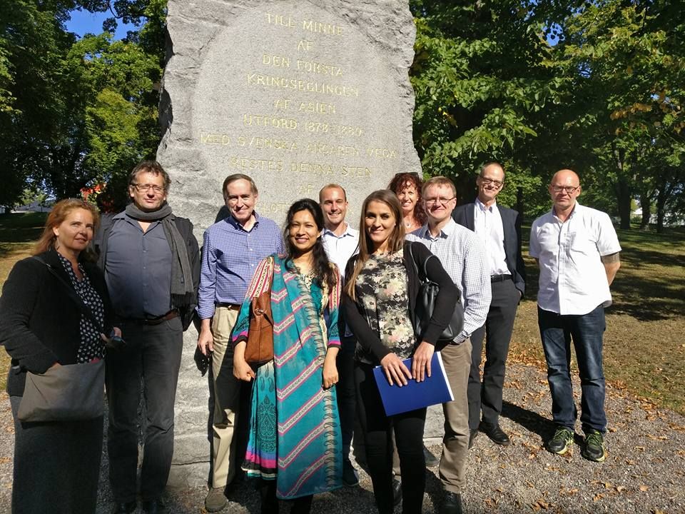 The network of scholars decided to apply for the Thematic Network status when they met in the Migration in the Arctic Workshop in September 2016 in Stockholm. The lead of the Thematic Network is researcher Nafisa Yeasmin from the Arctic Centre (4th from the left).