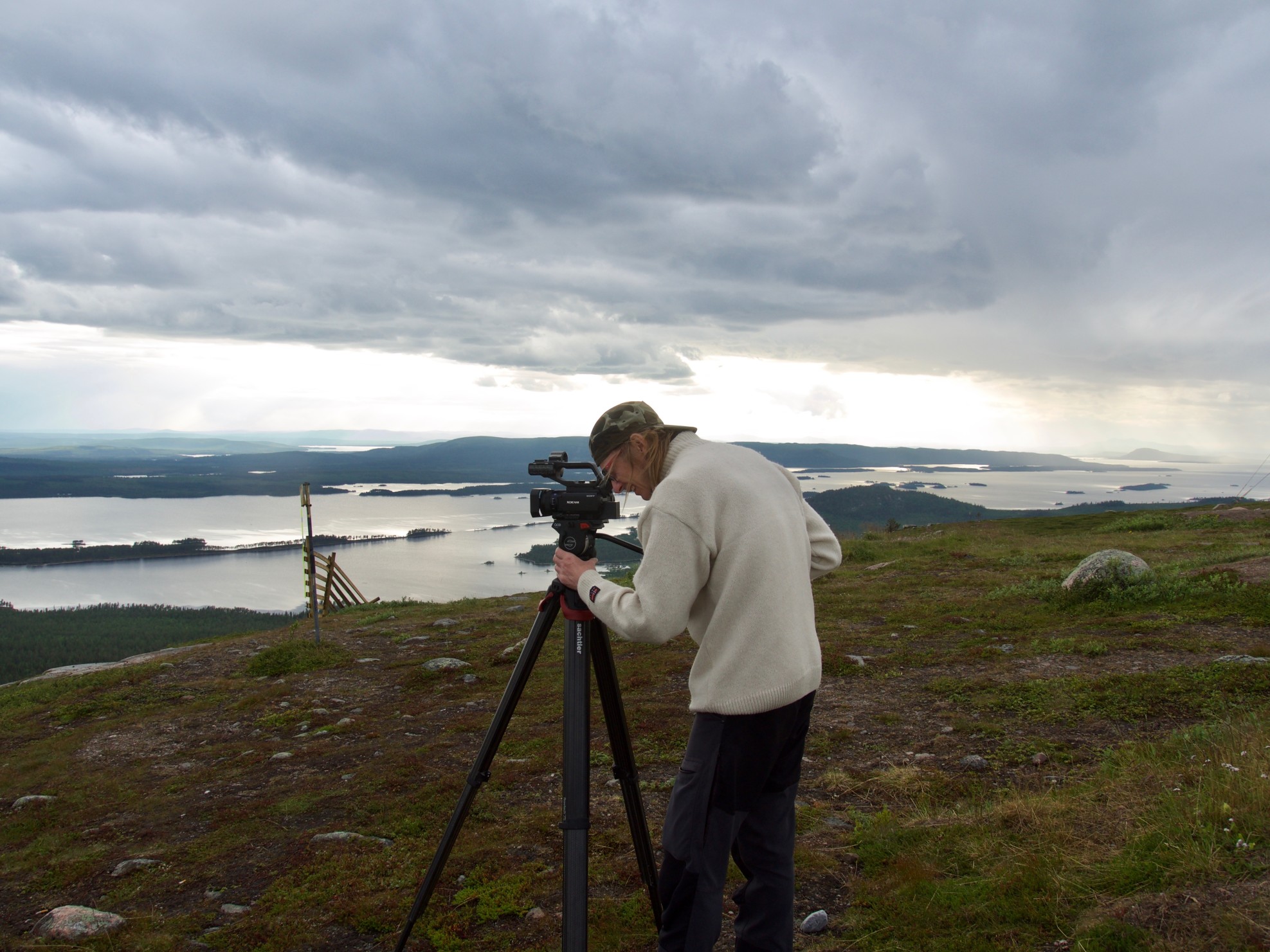 Nominated Blue Landscape Sky Beautiful Nature Outdoor Scenic Travel View Background Mountain Arjeplog T20 Prv2zn