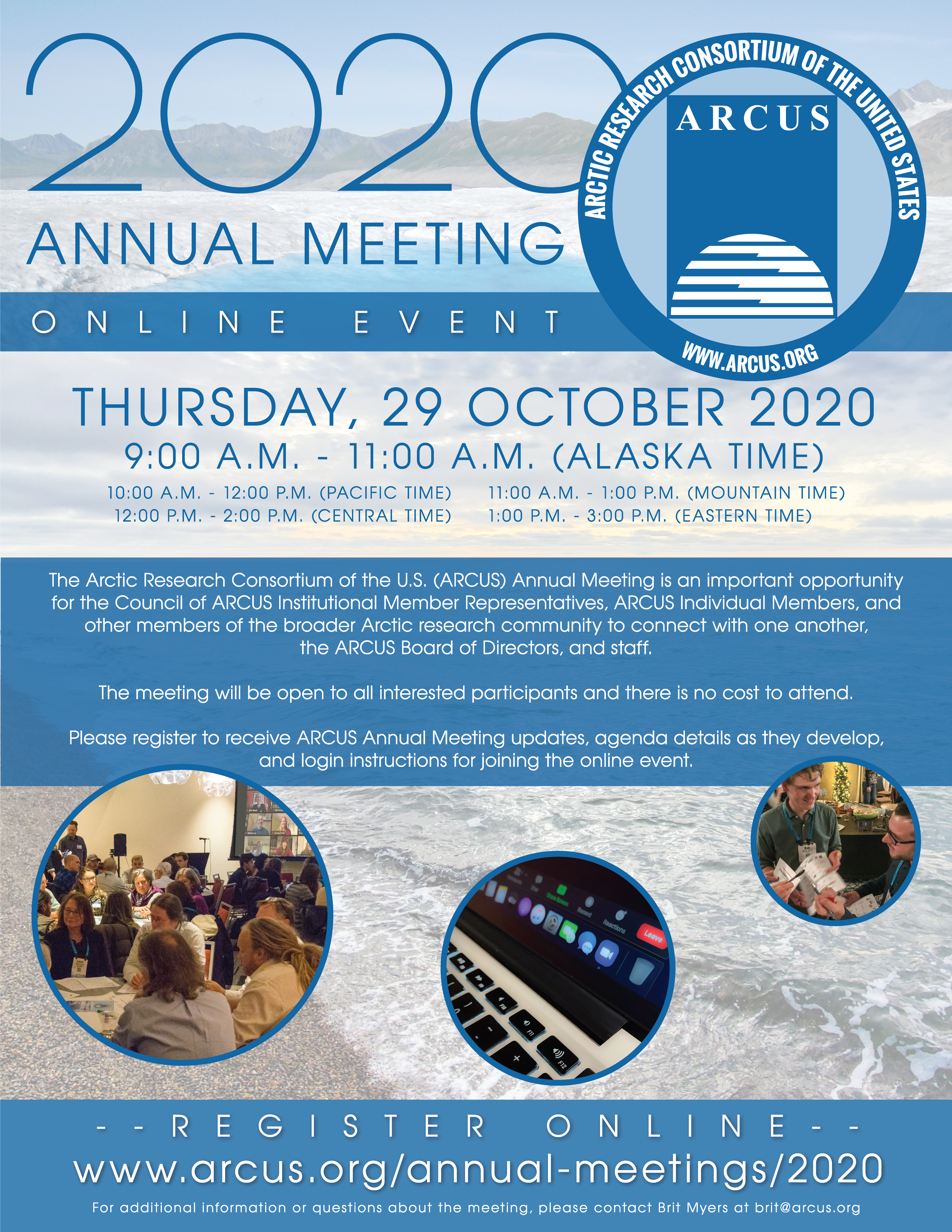 ARCUS 2020 Annual Meeting Banner