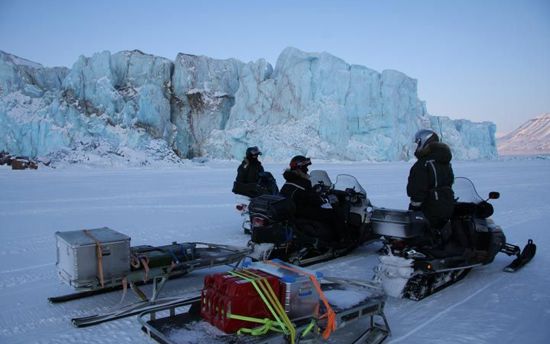 Von_Post_glacier_front_april_photo_E.T.Jenssen_IMG_4268