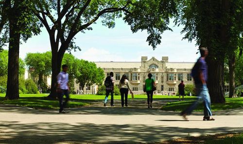 USask campus in summer