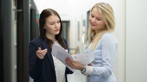 Business studies at UEF, Kuopio campus  PHOTO: Raija Törrönen