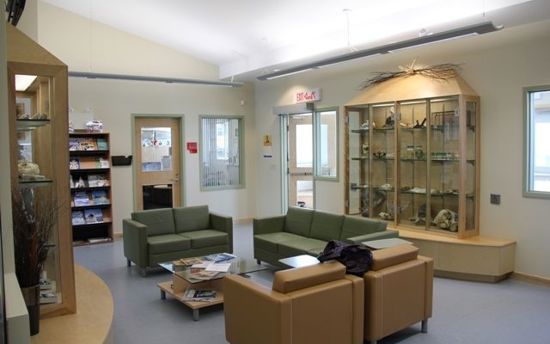 Common area in Nunavut Arctic College
