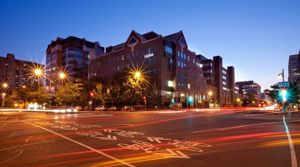 Hubert-Aquin and Thérèse-Casgrain buildings  PHOTO: Michel Brunelle