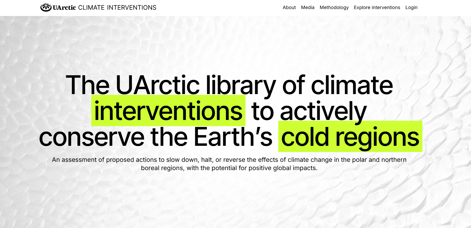 Climateinterventions.Org Front Page