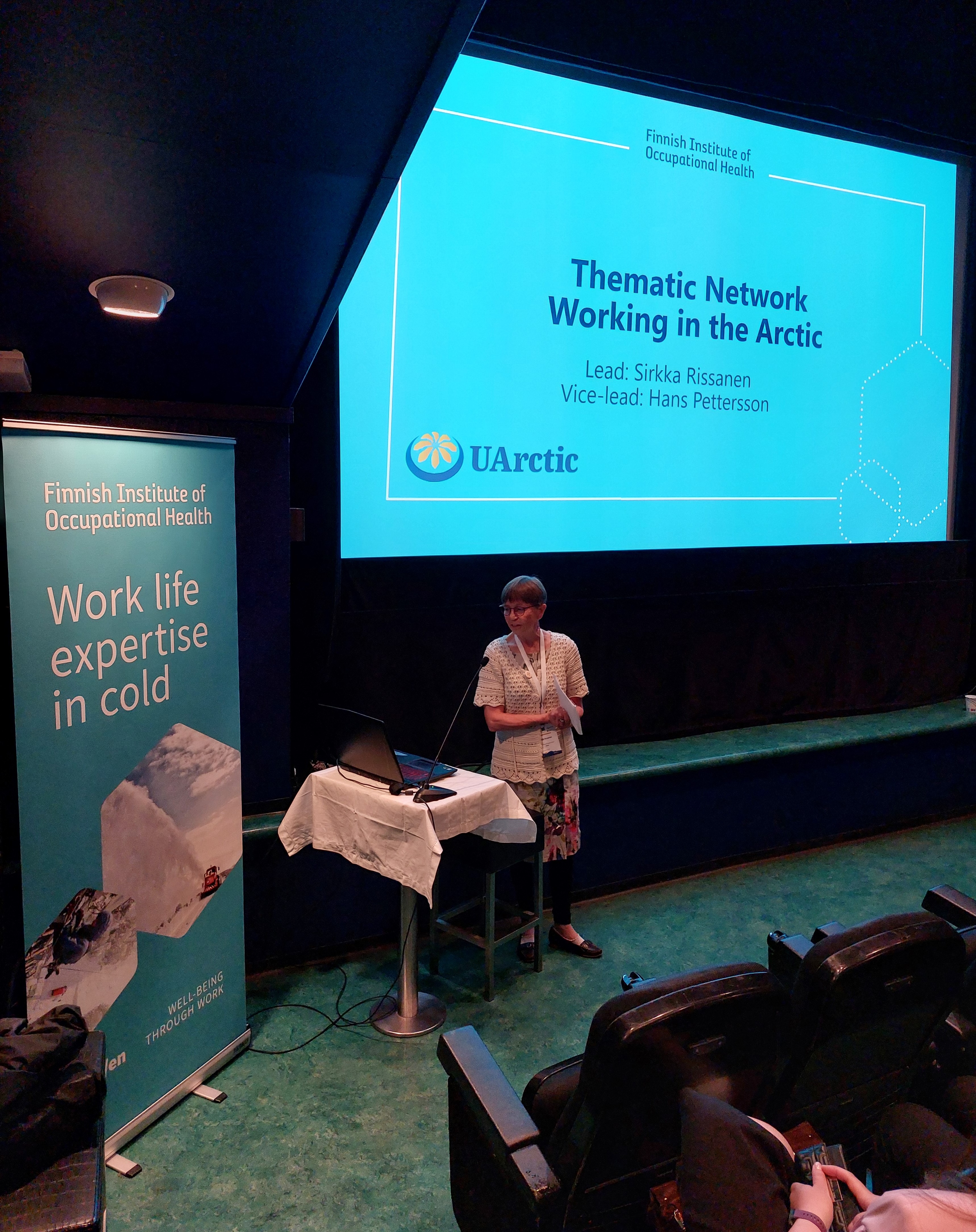 Opening of the session by Sirkka Rissanen.