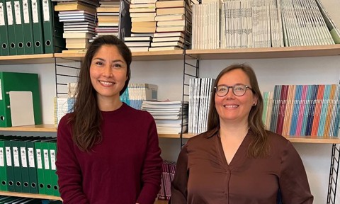 2nd chair Psychologist Sanne Broberg (left) and 1st chair Psychologist Dorthe Chemnitz (right) 
