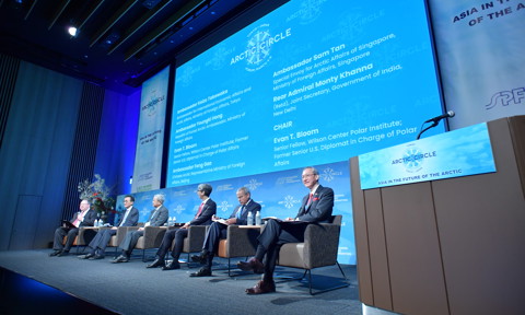 Representatives of the “Asian five” at the Arctic Circle Japan Forum in Tokyo, 2023. Photo: Arctic Circle, 2023.