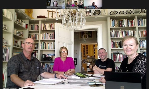 Kick-off for CLINF-Green, a Nordforsk funded Nordic project: T.Thierfelder, B.Evengård, J.S.Romano, A.Rautio, A.Emelyanova, O.A.Hassan. 