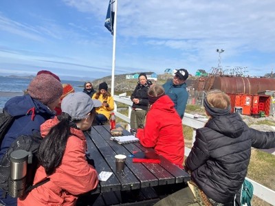 Interview with community members in Itilleq.