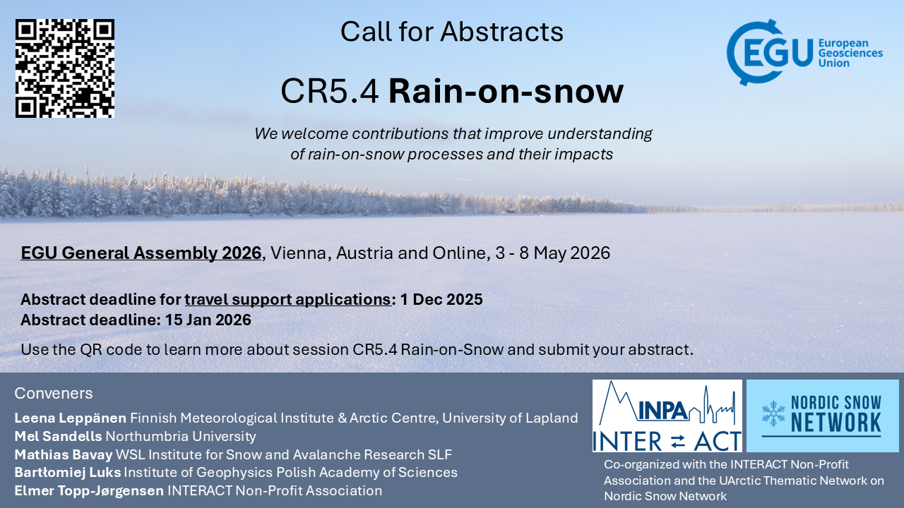 EGU26 CR5.4 Rain On Snow (1)