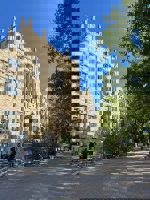 Campus: Photo by Celina Hedstrom