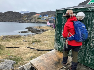 Testing the taphouse for drinking water.