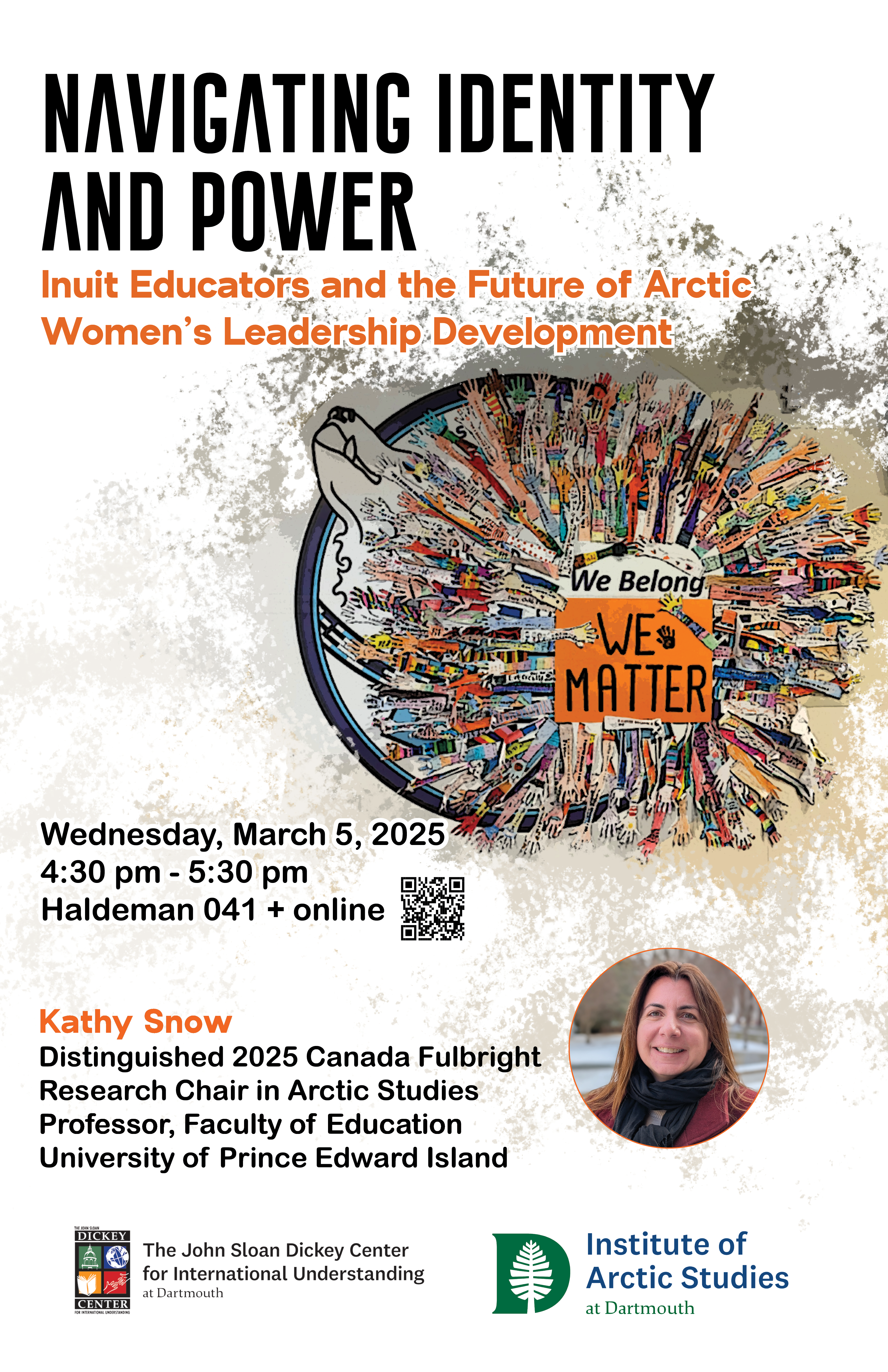 Kathy Snow Event Poster