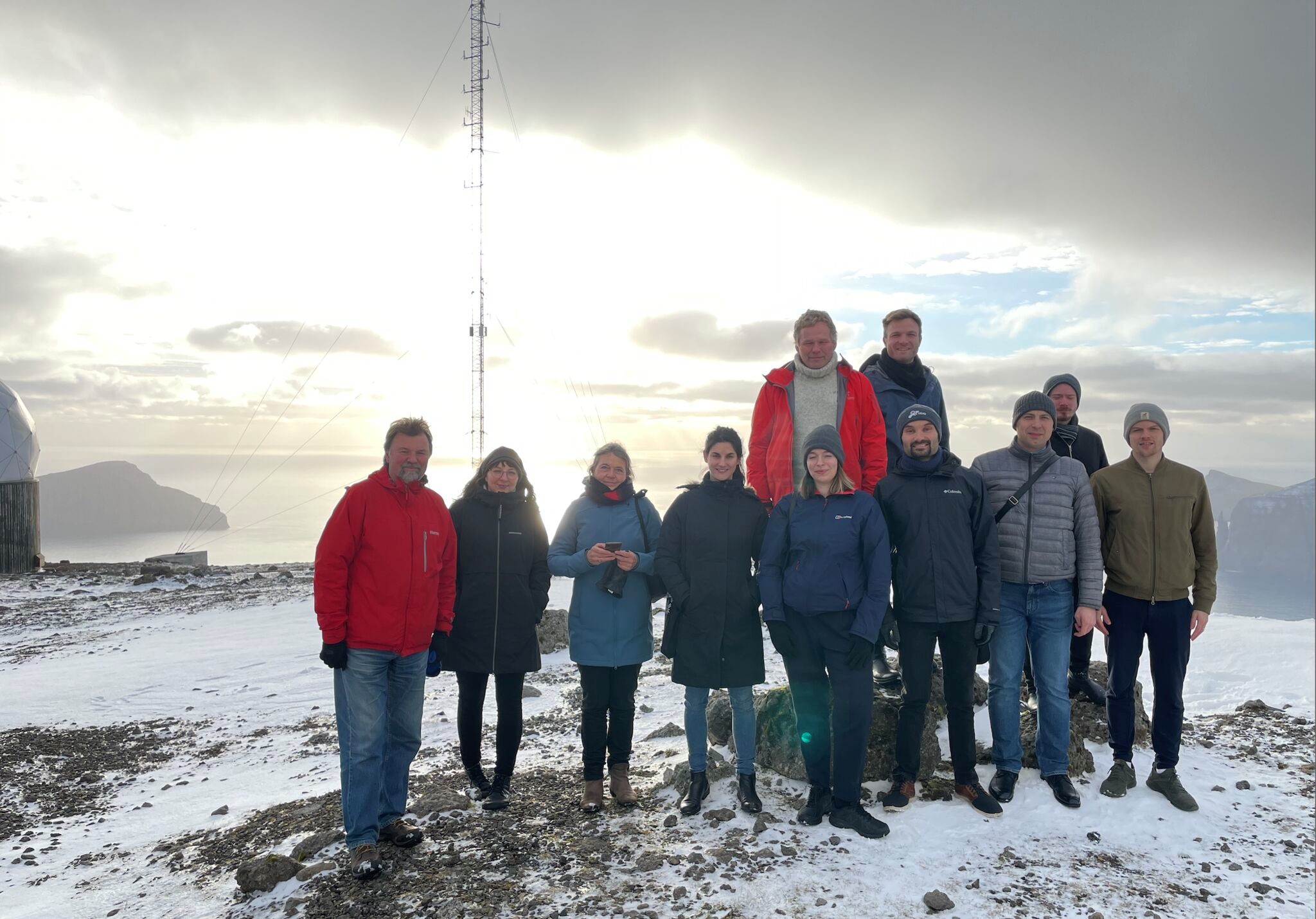 Members of the ASRSR TN on a recent field visit to the Faroe Islands where they examined various aspects of Sustainability