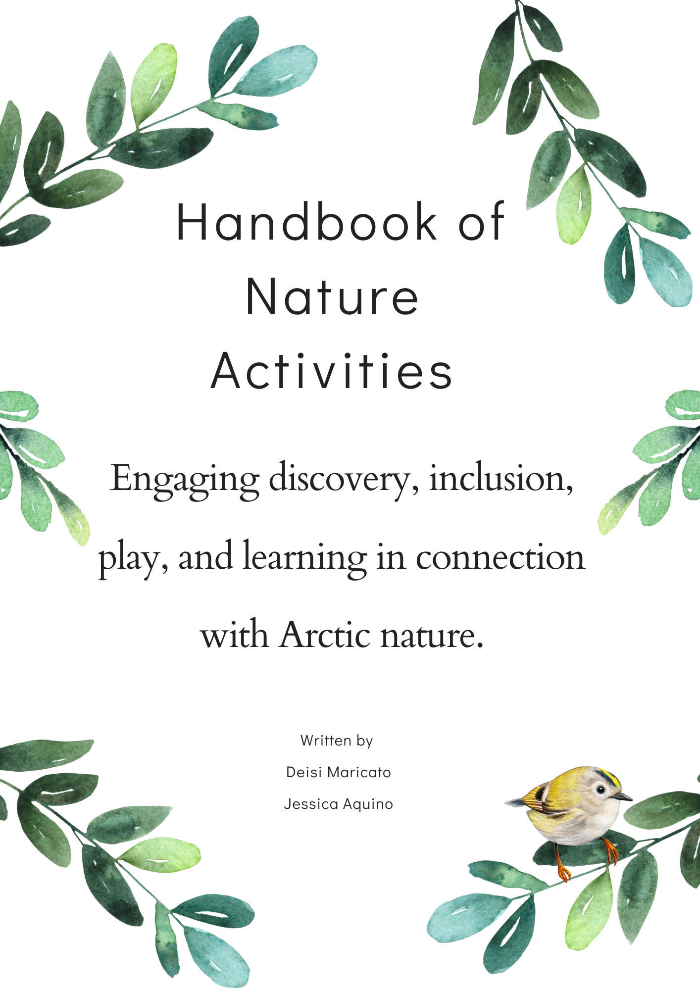 Handbook Of Nature Activities
