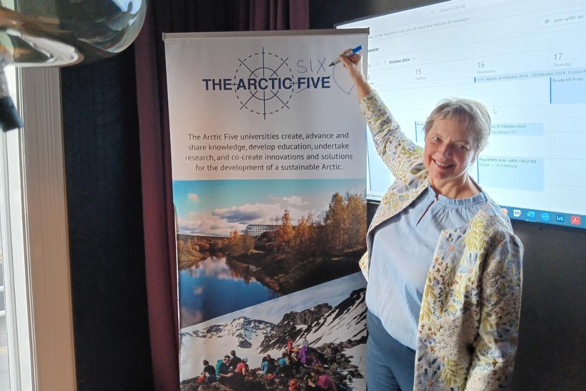 Hanne Solheim Hansen. Nord University Rector