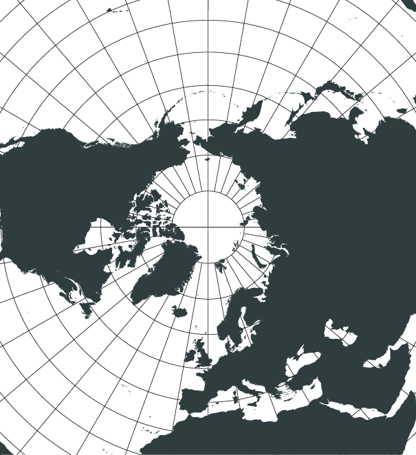 Uarctic Glass Map