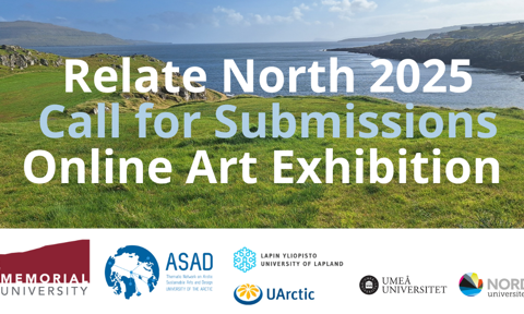 Relate North 2025 Online Art Exhibition Call Banner