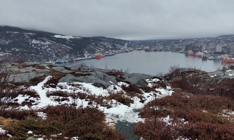 View of the city from the Geo Centre