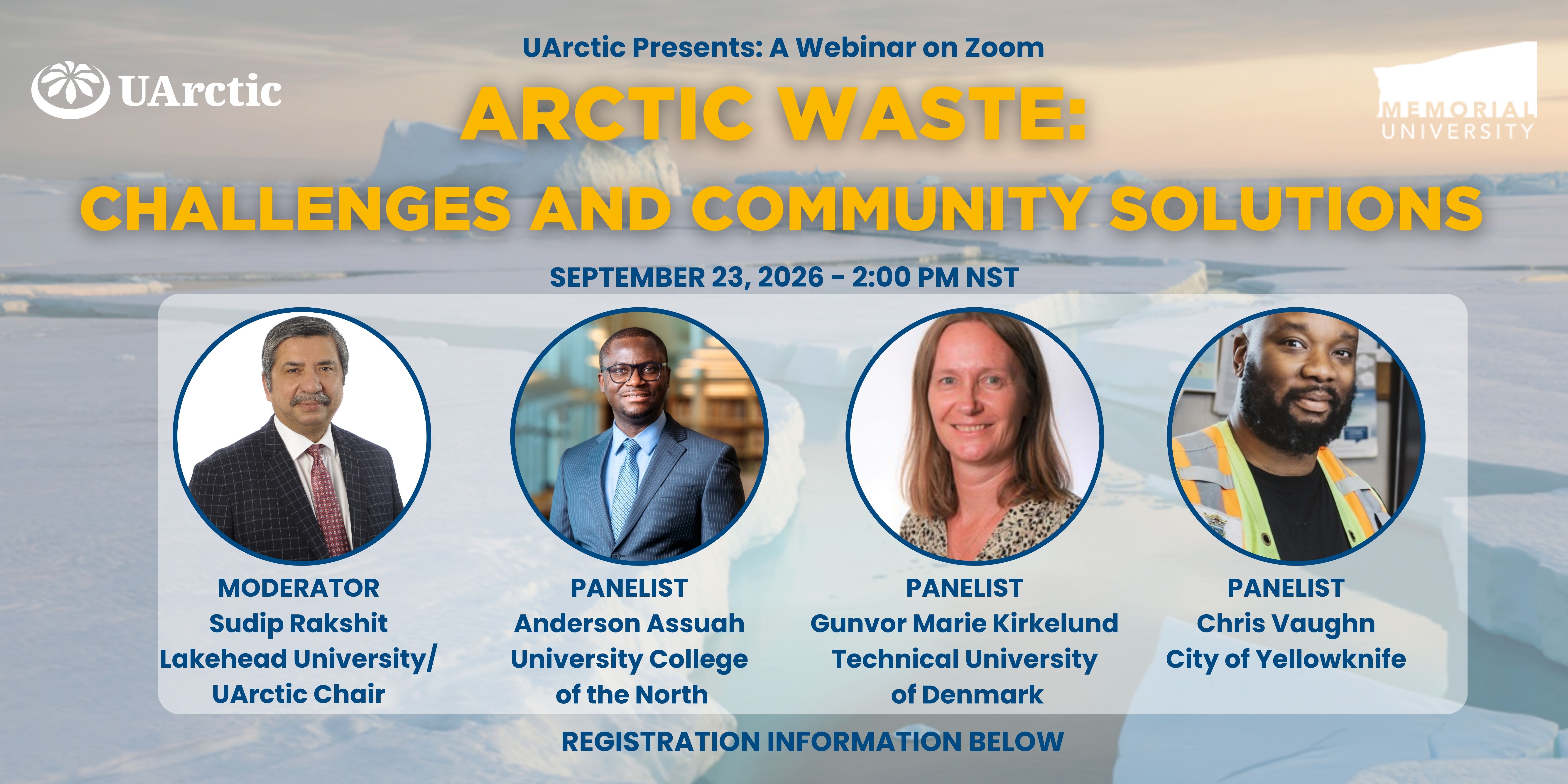 PANELISTS ANNOUNCED: UArctic Webinar on Arctic Waste - Challenges and Community Solutions  PHOTO: UArctic