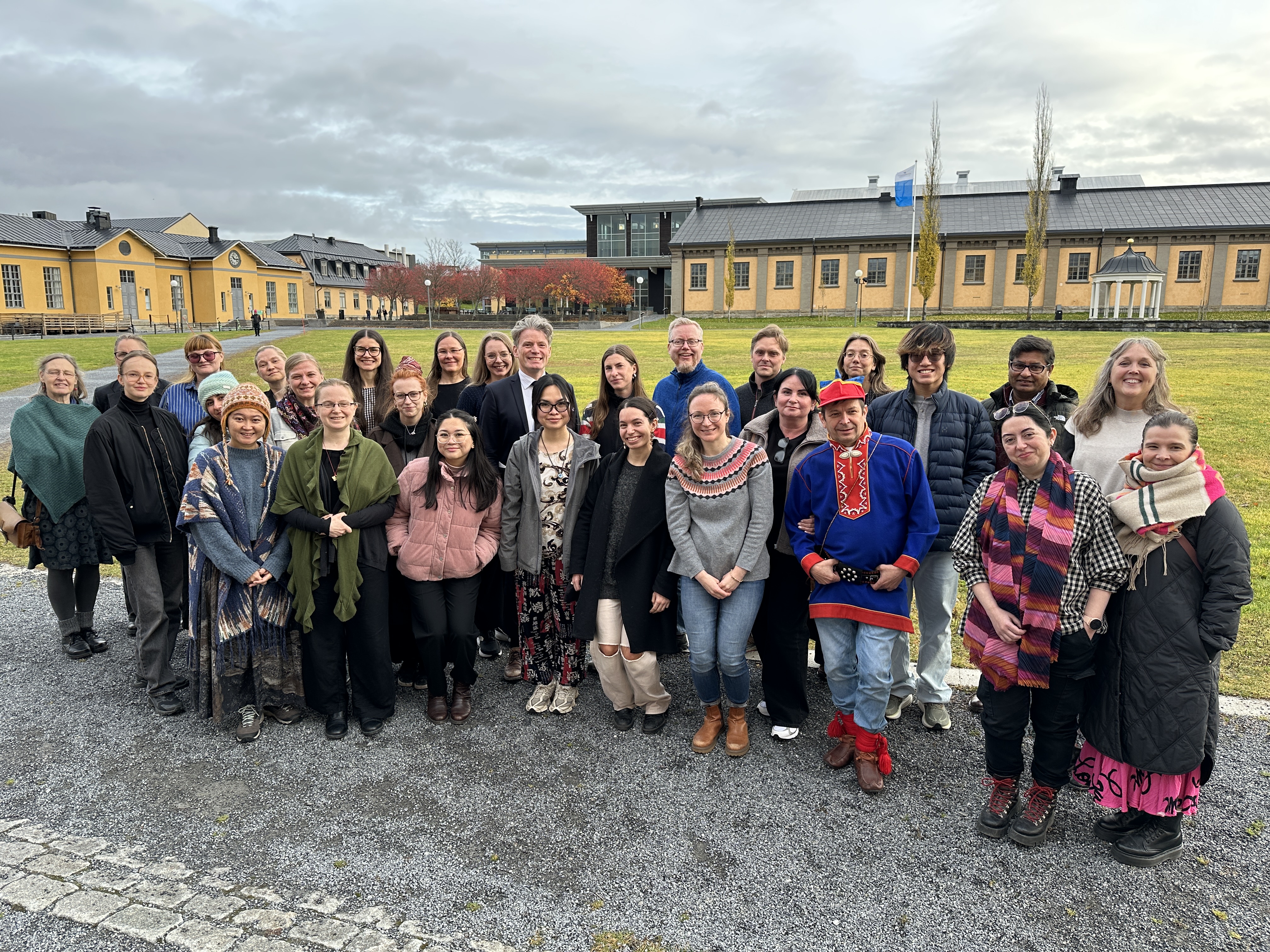 Participants of the Symposium for Early Career Researchers Working with Indigenous Issues  PHOTO: Matilda Eliasson