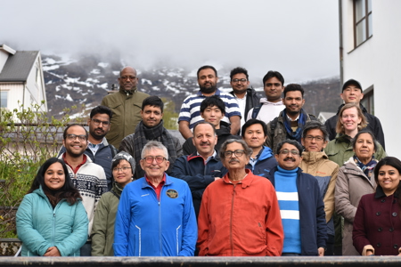 Delegates at the workshop