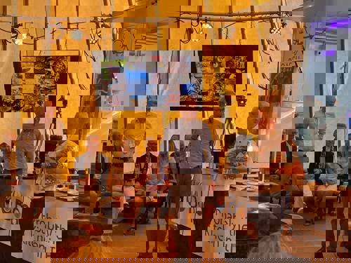 Kjell Stokvik, Felix Tschudi and Professor Frode Mellemvik