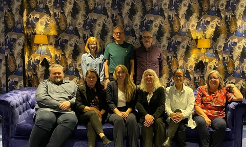The Thematic Network on Social Work =  The Thematic Network on Social Work; Oslo Norway October 2025 Front row: Mikhail Gradovski (Norway) , Veronica Haug Bekkstrand (Norway), Sandra Rosemarie Jervås (TNSW lead, Norway), Debbie Gonzalez (USA), Nicole Ives (Canada) , Wanda Gabriel (Canada), Back row: Mary Dallas Allan (USA), Lars Uggerøy (Denmark), Lennart Sauer (Sweden) 